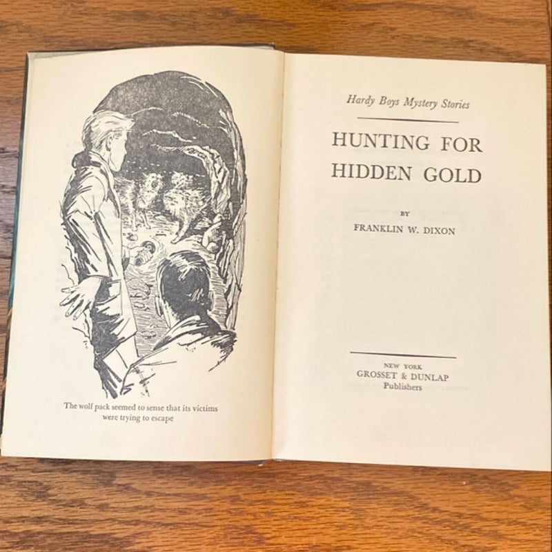 The Hardy Boys Hunting for Hidden Gold