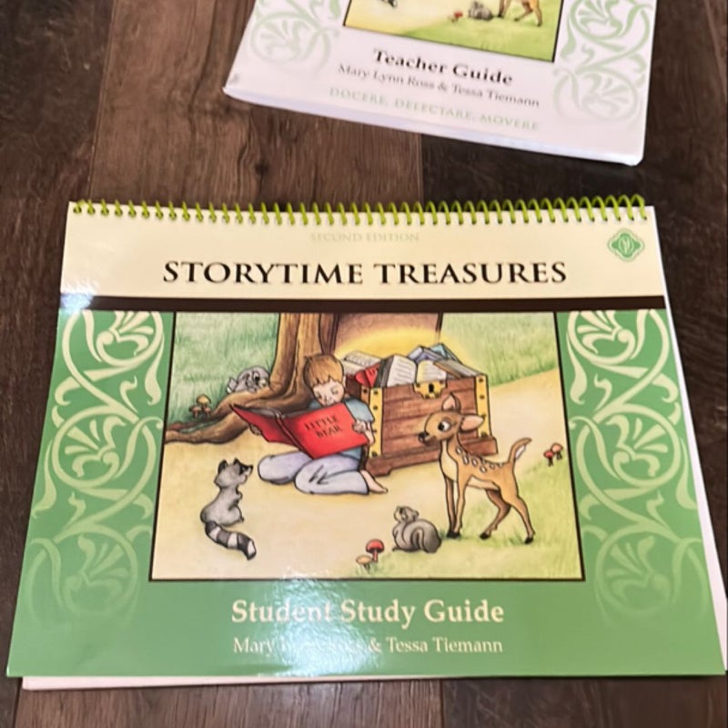 Story time Treasures Teacher’s Guide and student study guide 