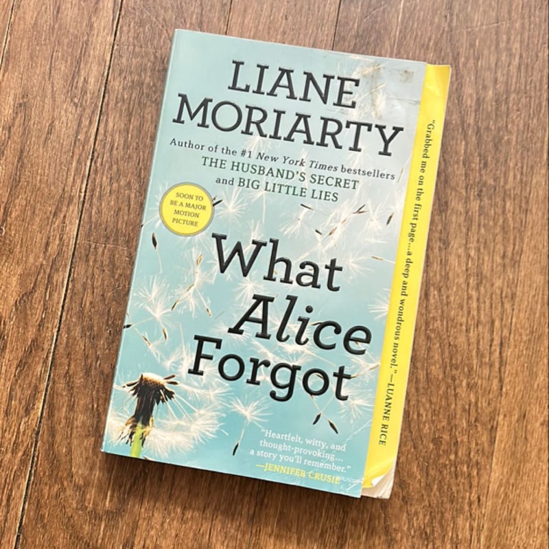 What Alice Forgot