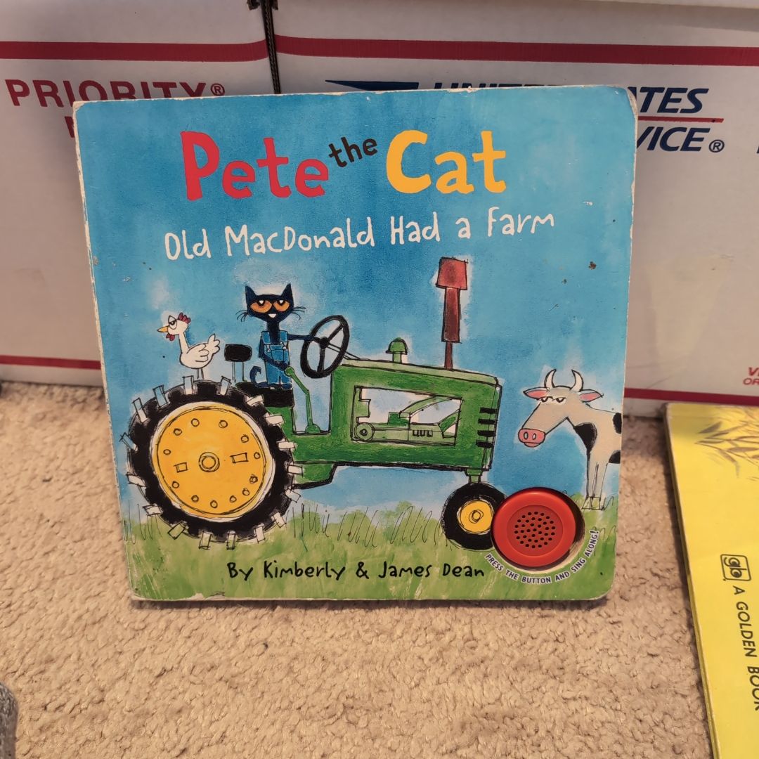 Pete the Cat: Old MacDonald Had a Farm Sound Book