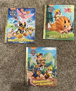 Little Golden Books 3-book Bundle - Paw Patrol