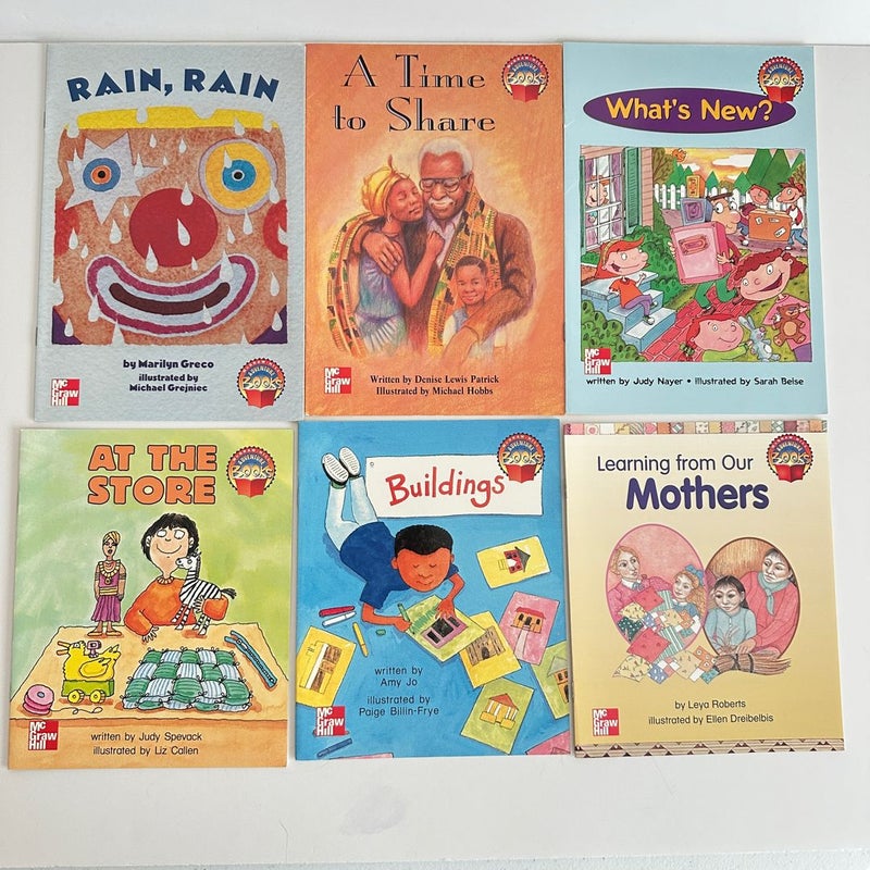 McGraw-Hill Adventure Books, Lot of 6, Early Reader