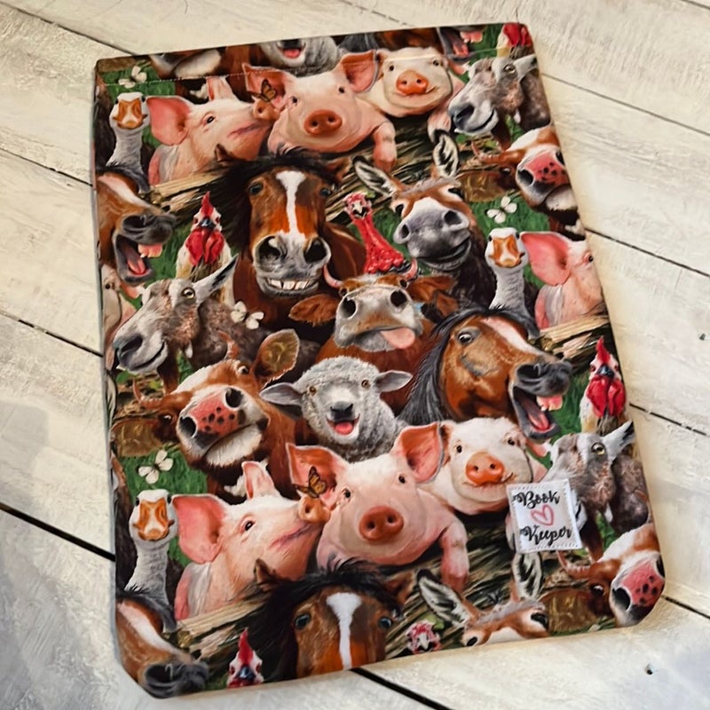 Booksleeve Farm animals Hardcover 