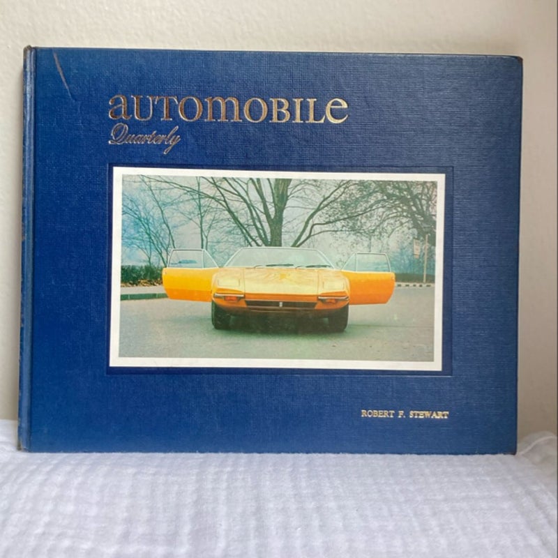 Automobile Quarterly Vol. 1 No. 2, Vol. 8 No. 2 & 4, Vol. 9 No. 4