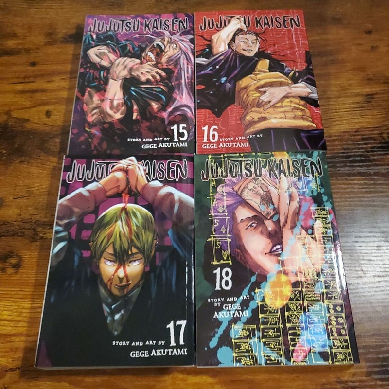 Jujutsu Kaisen Bundle 15-18