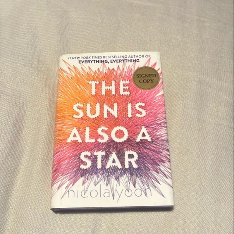 *SIGNED* The Sun Is Also A Star
