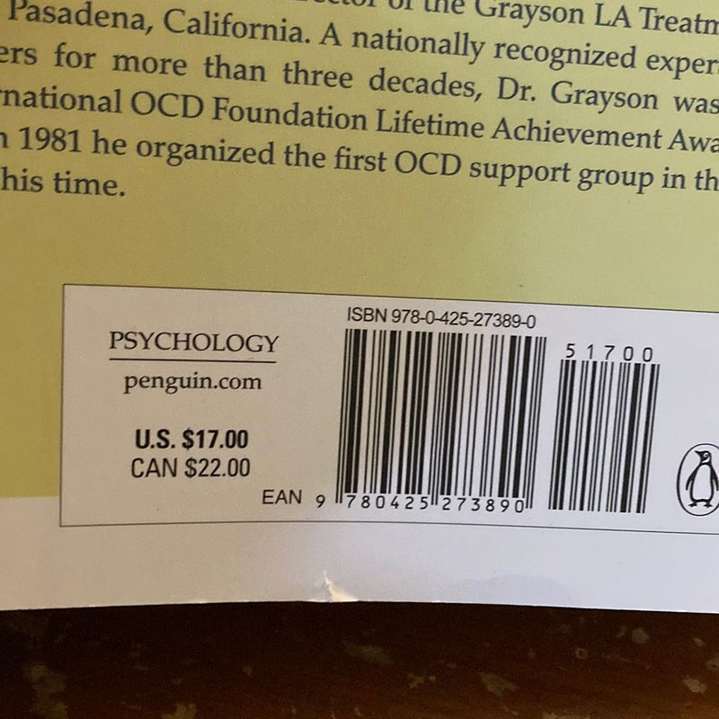 Freedom from Obsessive Compulsive Disorder