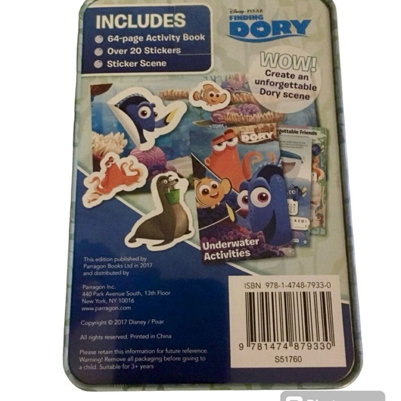 Disney Pixar Finding Dory Mini Collector's Tin