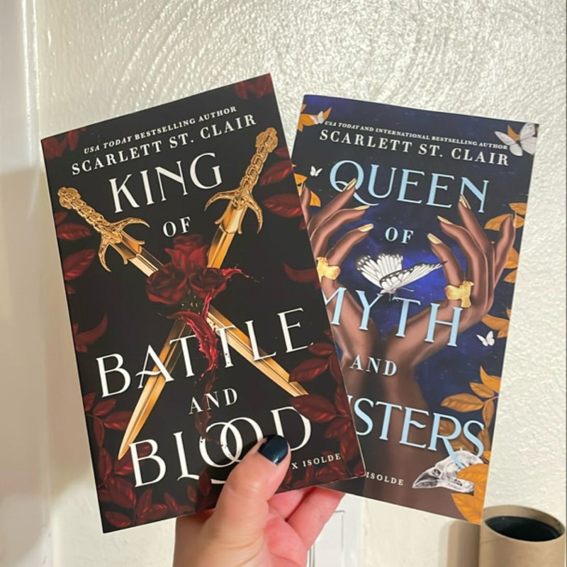 King of Battle and Blood & Queen of Myth and Monsters 