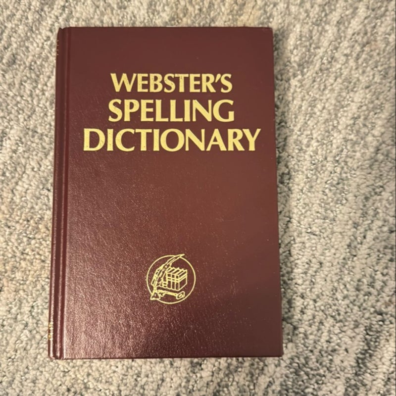 Webster Spelling dictionary 