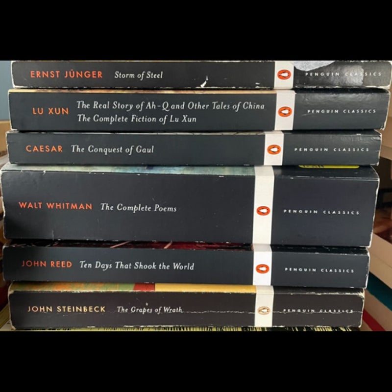 6 Books Penguin Classics Bundle