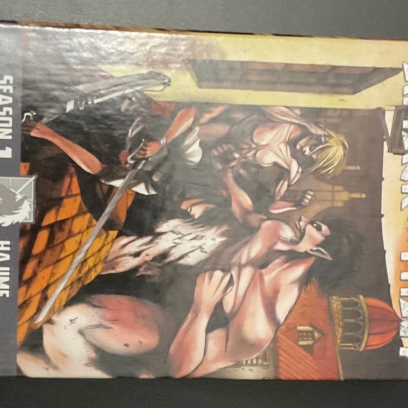 Attack on Titan Season 1 Part 2 Manga Box Set