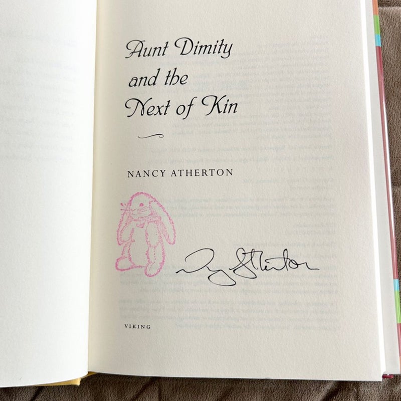 Aunt Dimity and the Next of Kin Signed 3682