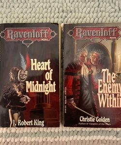 Ravenloft: Heart of Midnight & The Enemy Within (Both First Printings)