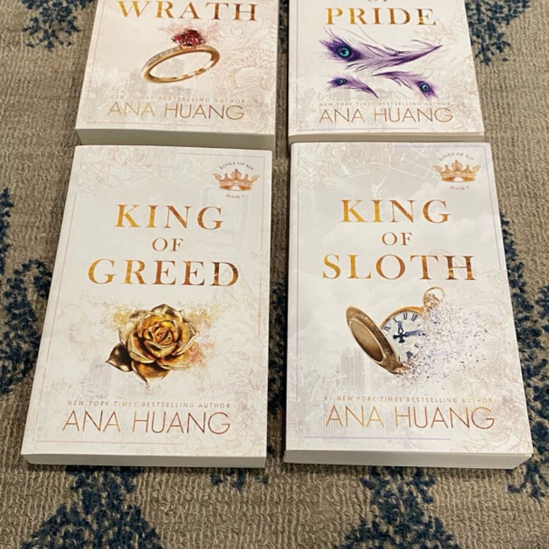 Signed - Kings of Sin Series by Ana Huang