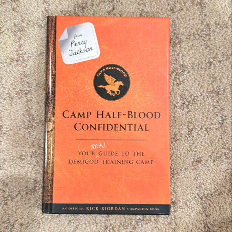 From Percy Jackson: Camp Half-Blood Confidential (an Official Rick Riordan Companion Book)