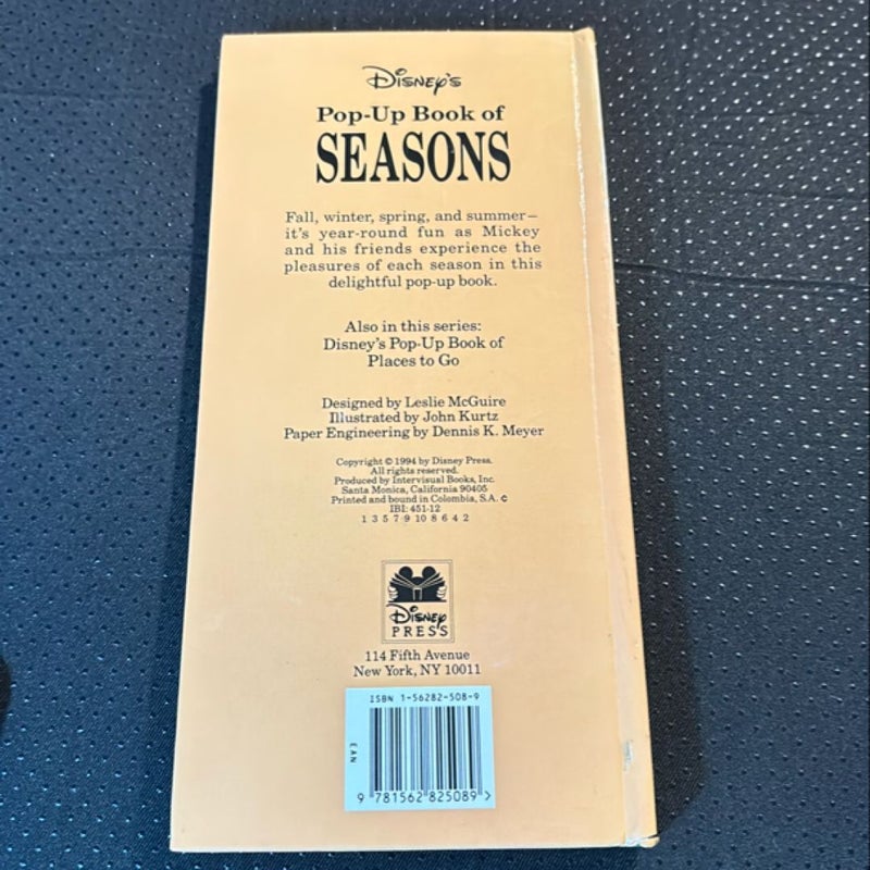 Disney's Pop-Up Book of Seasons