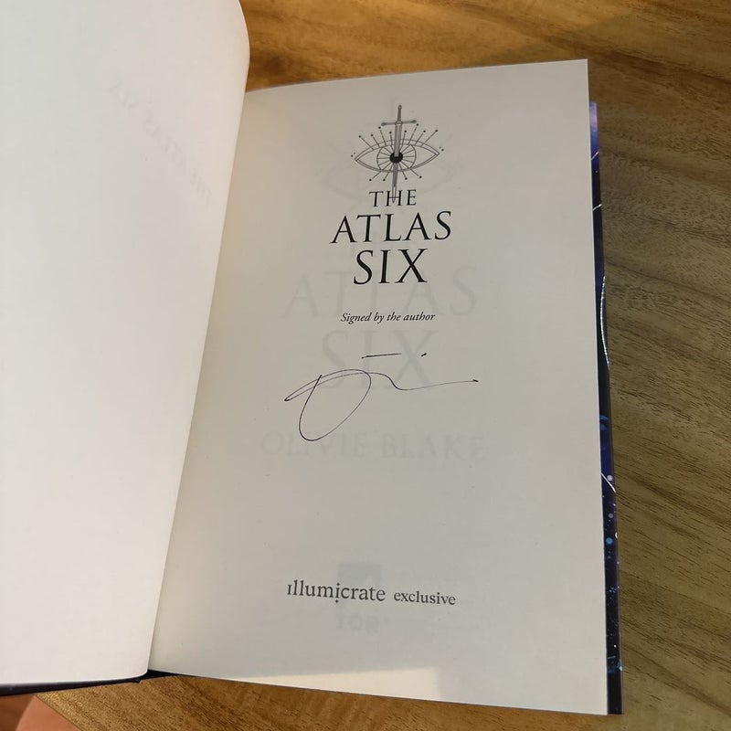 The Atlas Six (Illumicrate) by Olivie Blake, Hardcover