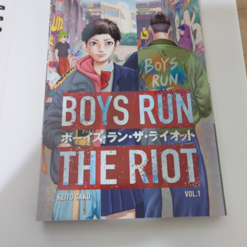 Boys run the riot manga