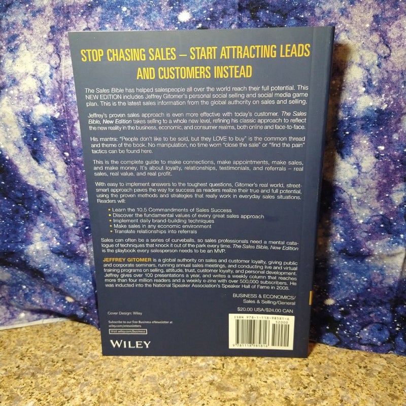 The Sales Bible, New Edition