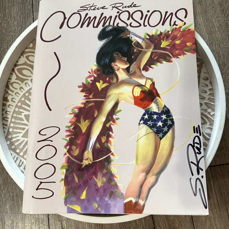 (Autographed) STEVE RUDE Commissions 2005