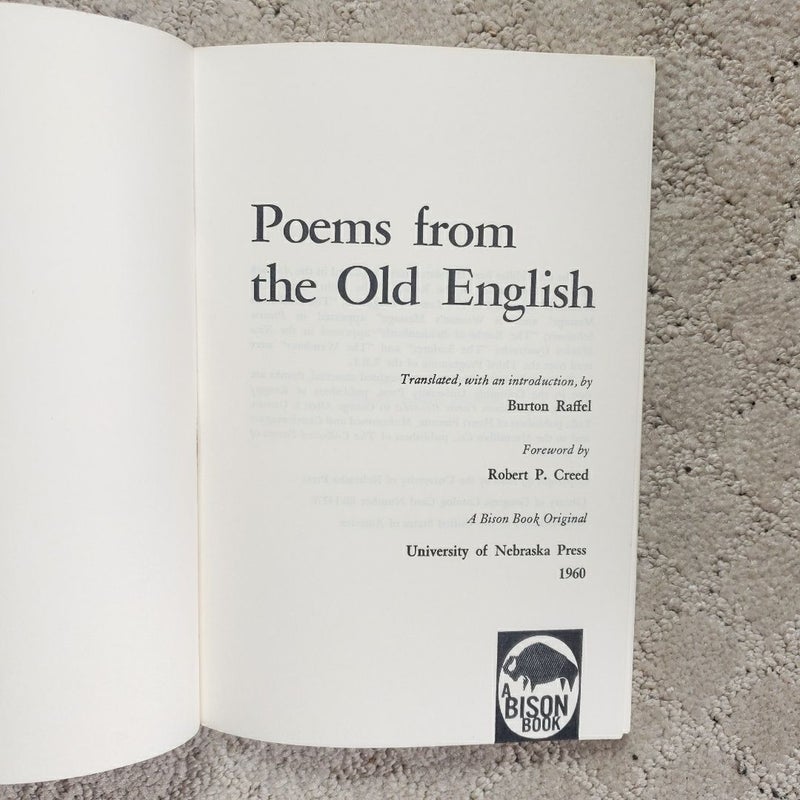 Poems from the Old English (This Edition, 1960)