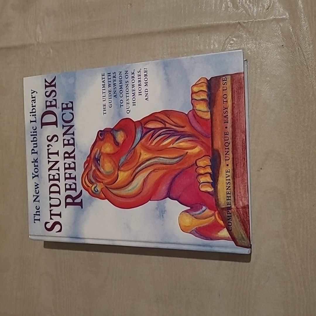 The New York Public Library Student's Desk Reference