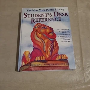 The New York Public Library Student's Desk Reference