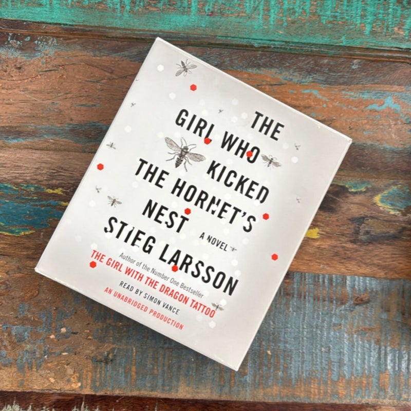 The Girl With the Dragon Tattoo + The Girl Who Played with Fire + The Girl Who Kicked the Hornet’s Nest Audiobook BUNDLE