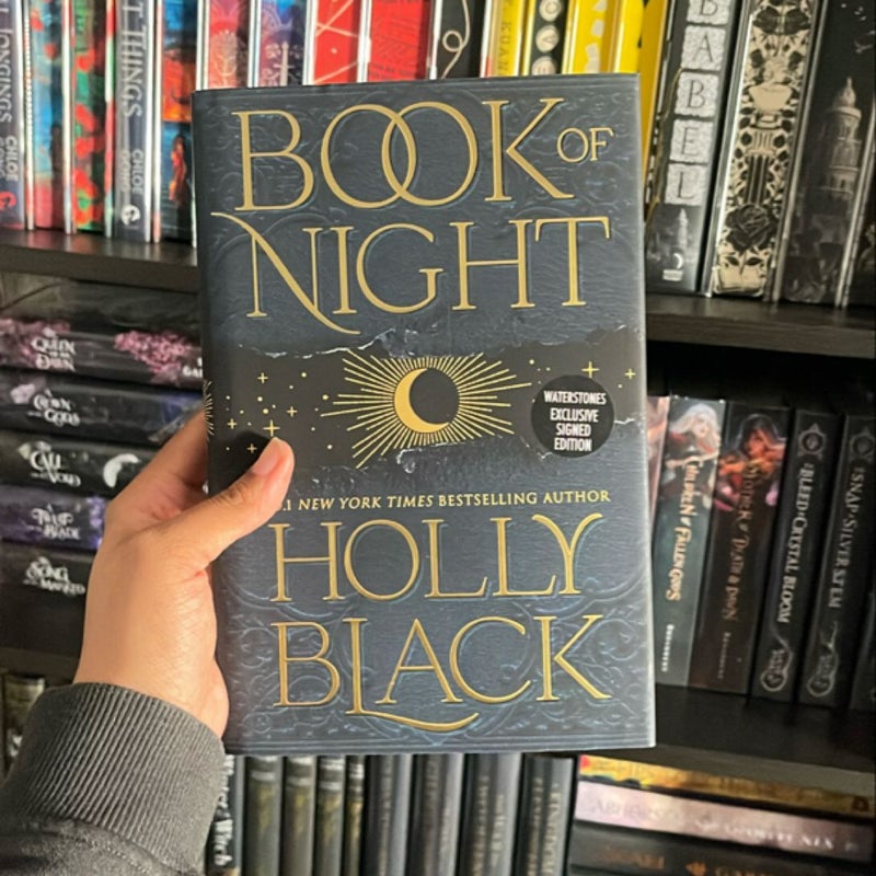 Book of Night Waterstones Exclusive Edition.