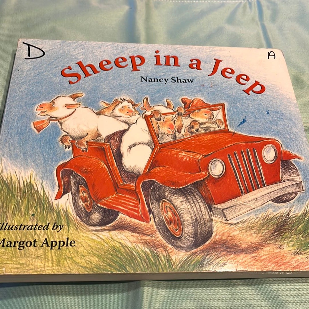 Sheep in a Jeep Lap-Sized Board Book