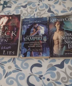 When Passion, Lies Vampire 3, Dark needs at night edge