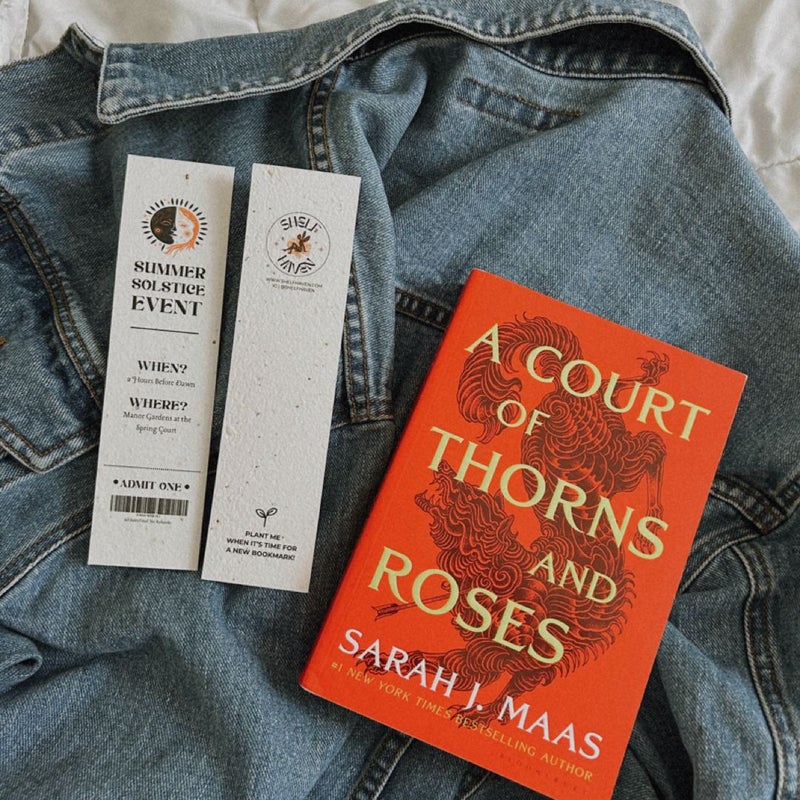 ACOTAR Seed Paper Bookmark (Eco-friendly)