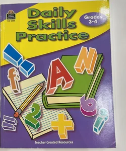Daily Skills Practice, Grades 3-4