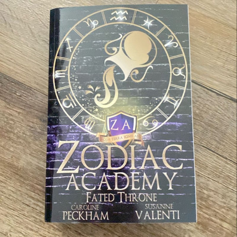 Zodiac Academy Fated Throne by Susanne Valenti, Caroline Peckham