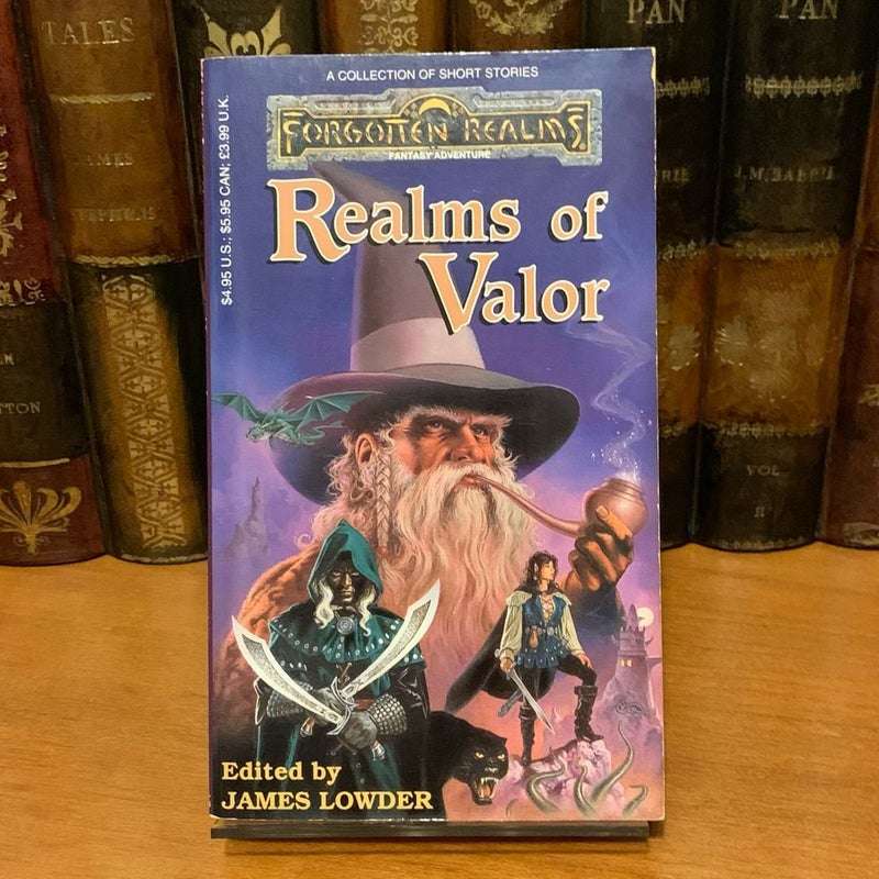 Forgotten Realms: Realms of Valor, Anthology, First Edition First Printing