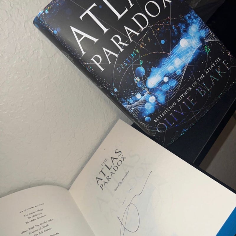 Illumicrate's The Atlas Six & The Atlas Paradox SIGNED Exclusive Edition by  Olivie Blake, Hardcover