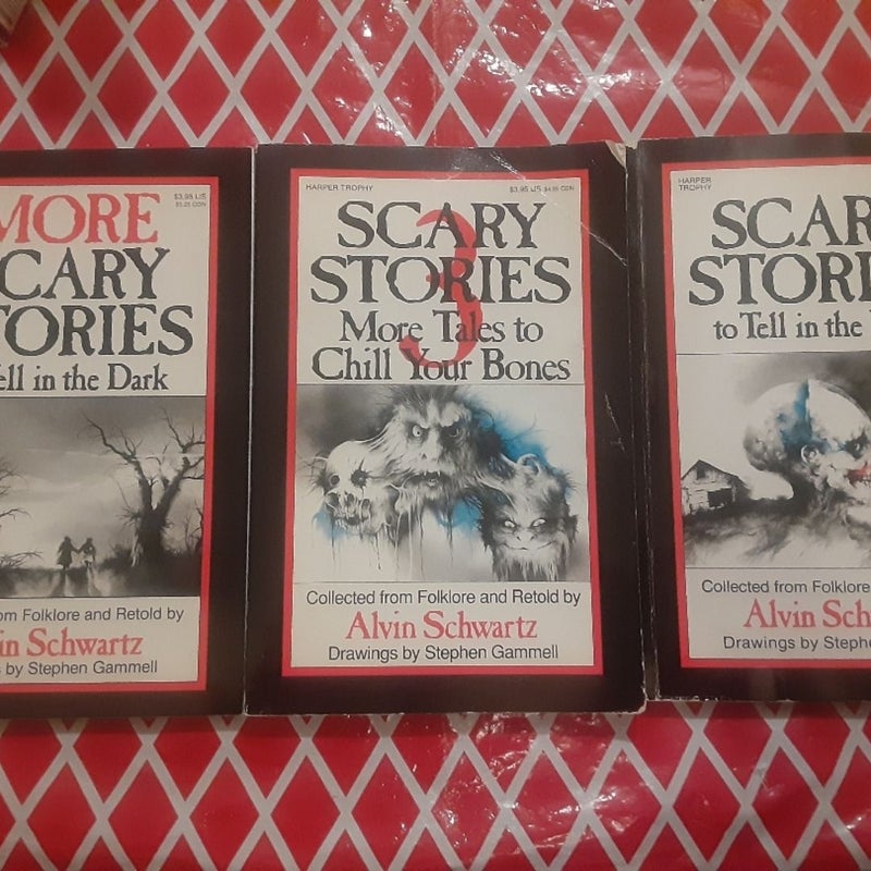 Scary Stories To Tell in the Dark box set 
