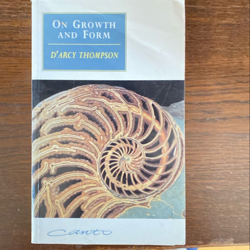 On Growth and Form