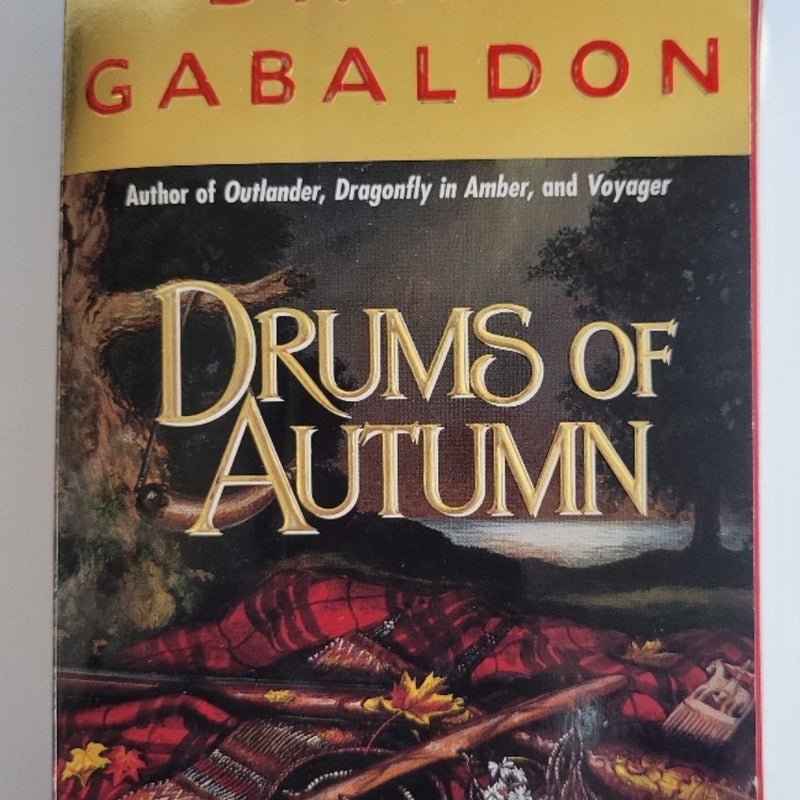 OUTLANDER SERIES BOOKS #1-4 VINTAGE 1990s GOLD EMBOSSED COVERS PAPERBACK