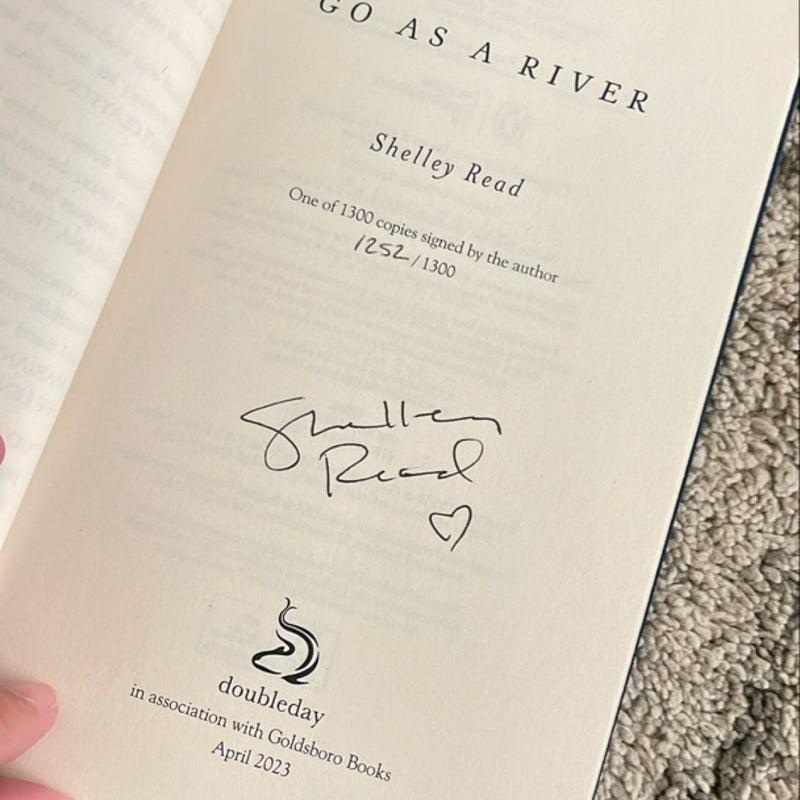 Go As a River (signed)