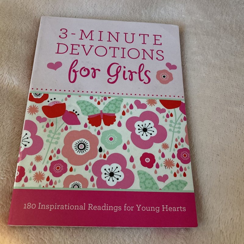 3-Minute Devotions for Girls
