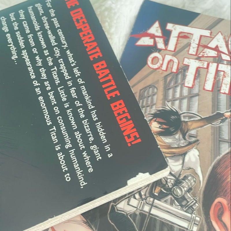 [BUNDLE] Attack on Titan Vols. 1-4 