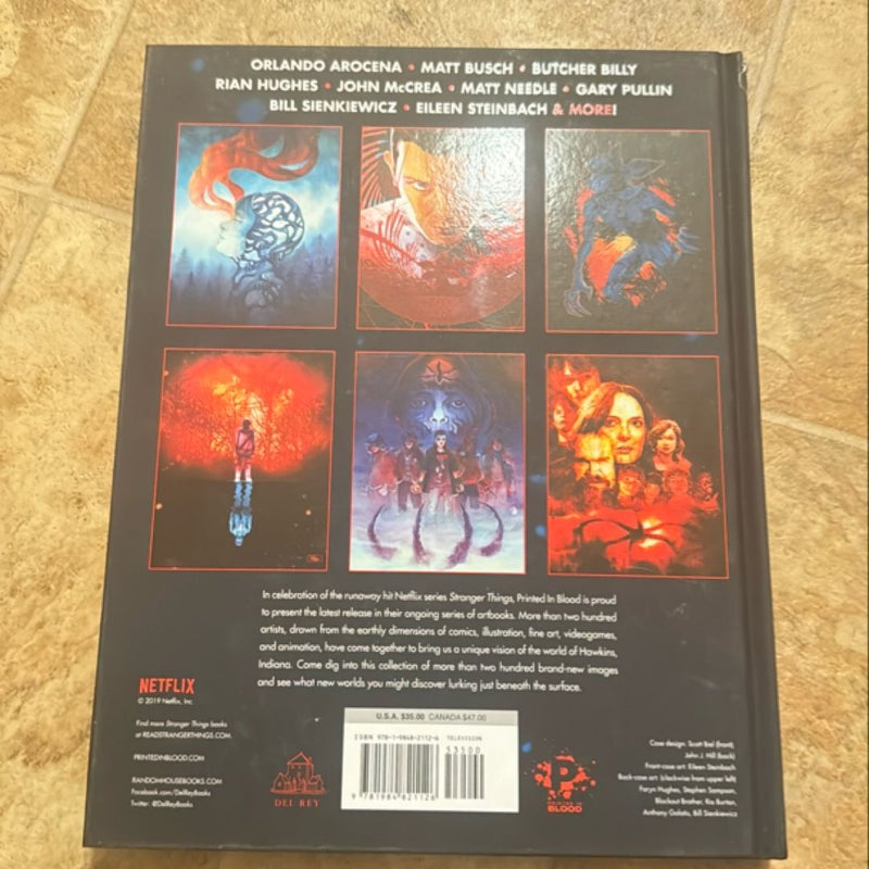 Visions from the Upside down: Stranger Things Artbook