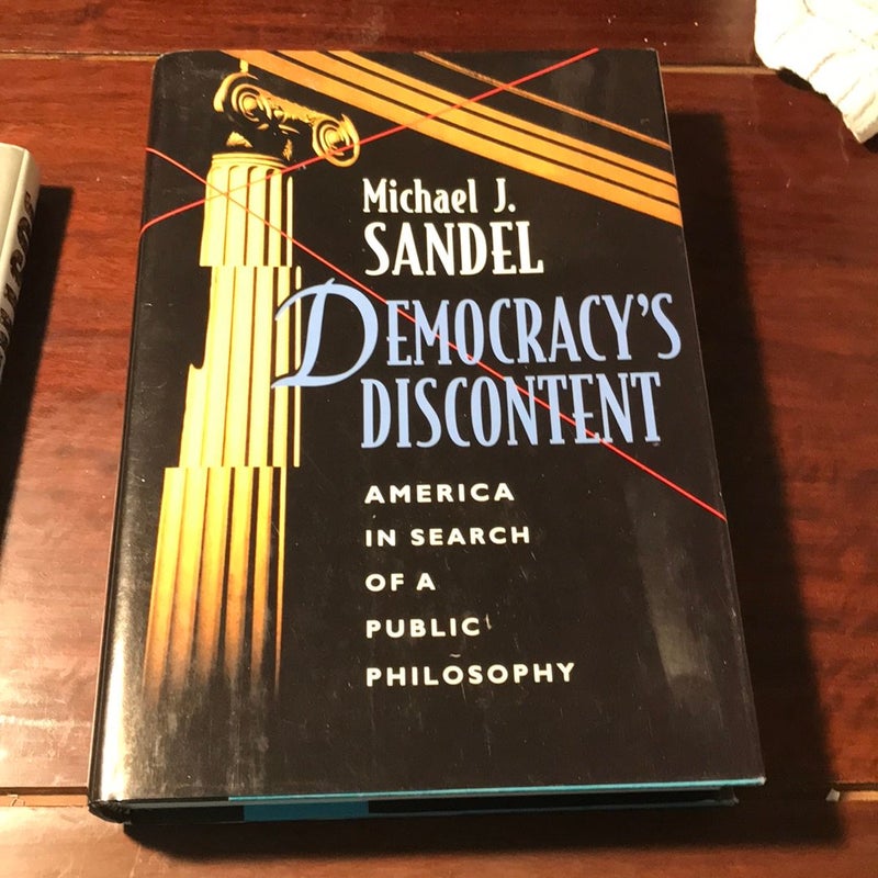 2rd printing * Democracy's Discontent CC