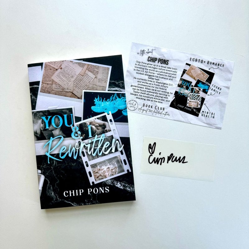 You & I Rewritten by Chip Pons *SIGNED* Dark & Quirky Special Edition 