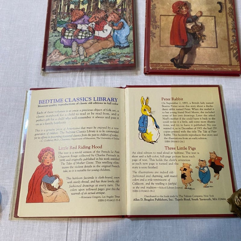 Three (3) Stories from the Bedtime Classic Library