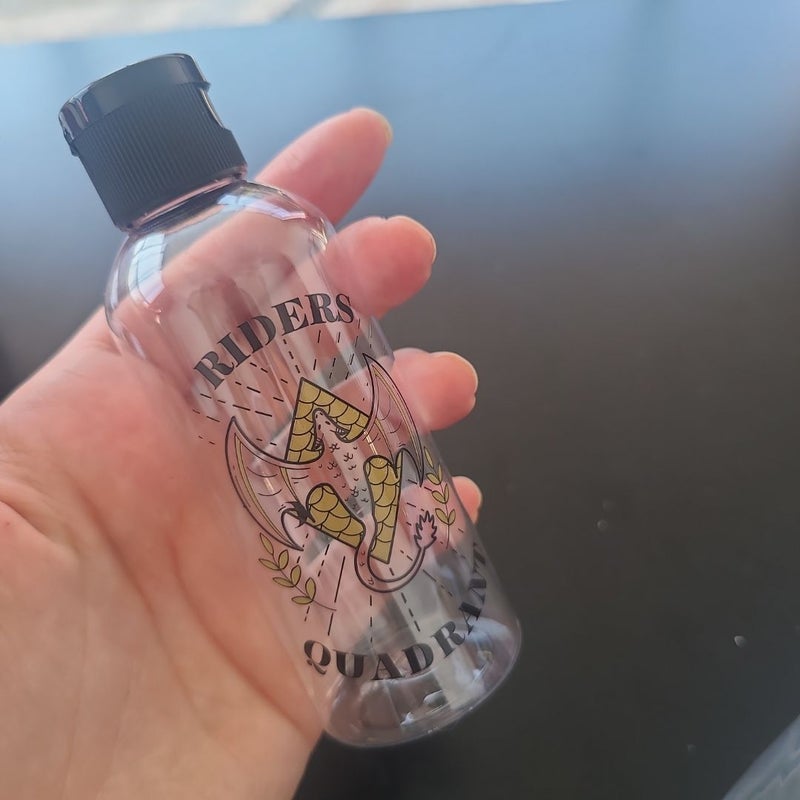 Fourth Wing Travel Bottles- Fairyloot Sept 2023