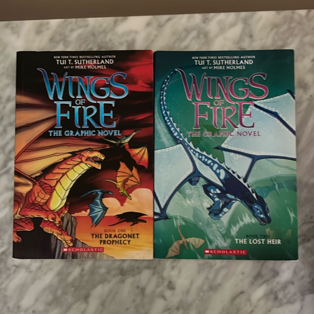 Wings of Fire The Dragonet Prophecy and The Lost Heir