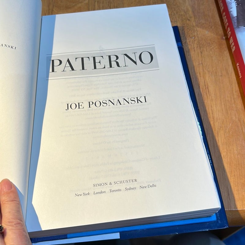 1st ed./1st * Paterno